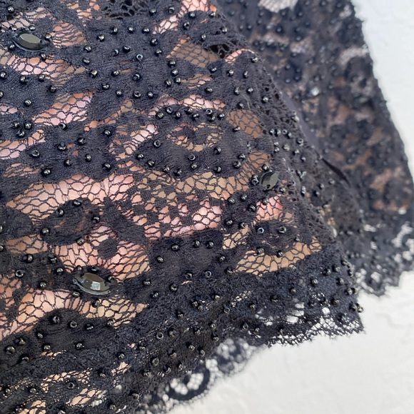 Ann Taylor Beaded Lace Top - Picture 2 of 6